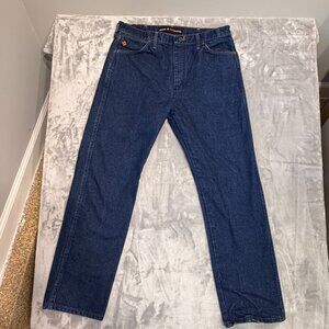 Wrangler Men's Jeans FR 13MWZ 35x32 Cowboy Cut, Original Fit